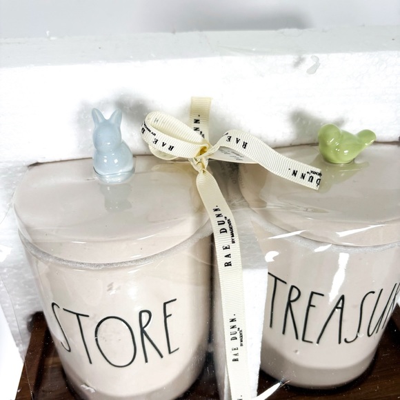 Rae Dunn STORE & TREASURE Jars - Picture 3 of 3
